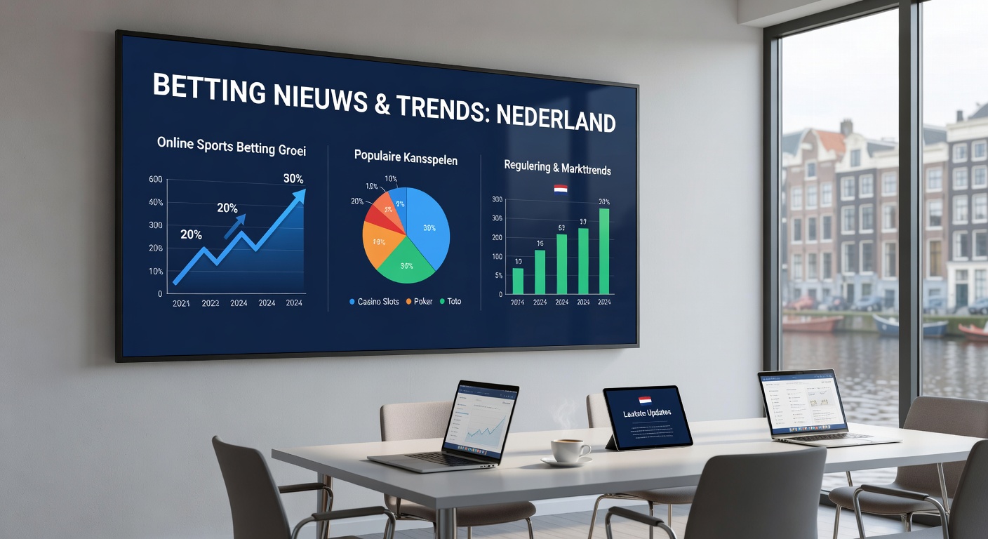 Grafiek met dalende belastinginkomsten uit kansspelen in Nederland, met focus op 2025-cijfers