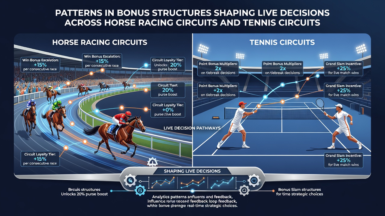 Gebruikersinteracties met bonusmeldingen tijdens live tennis en paardenrennen op smartphones