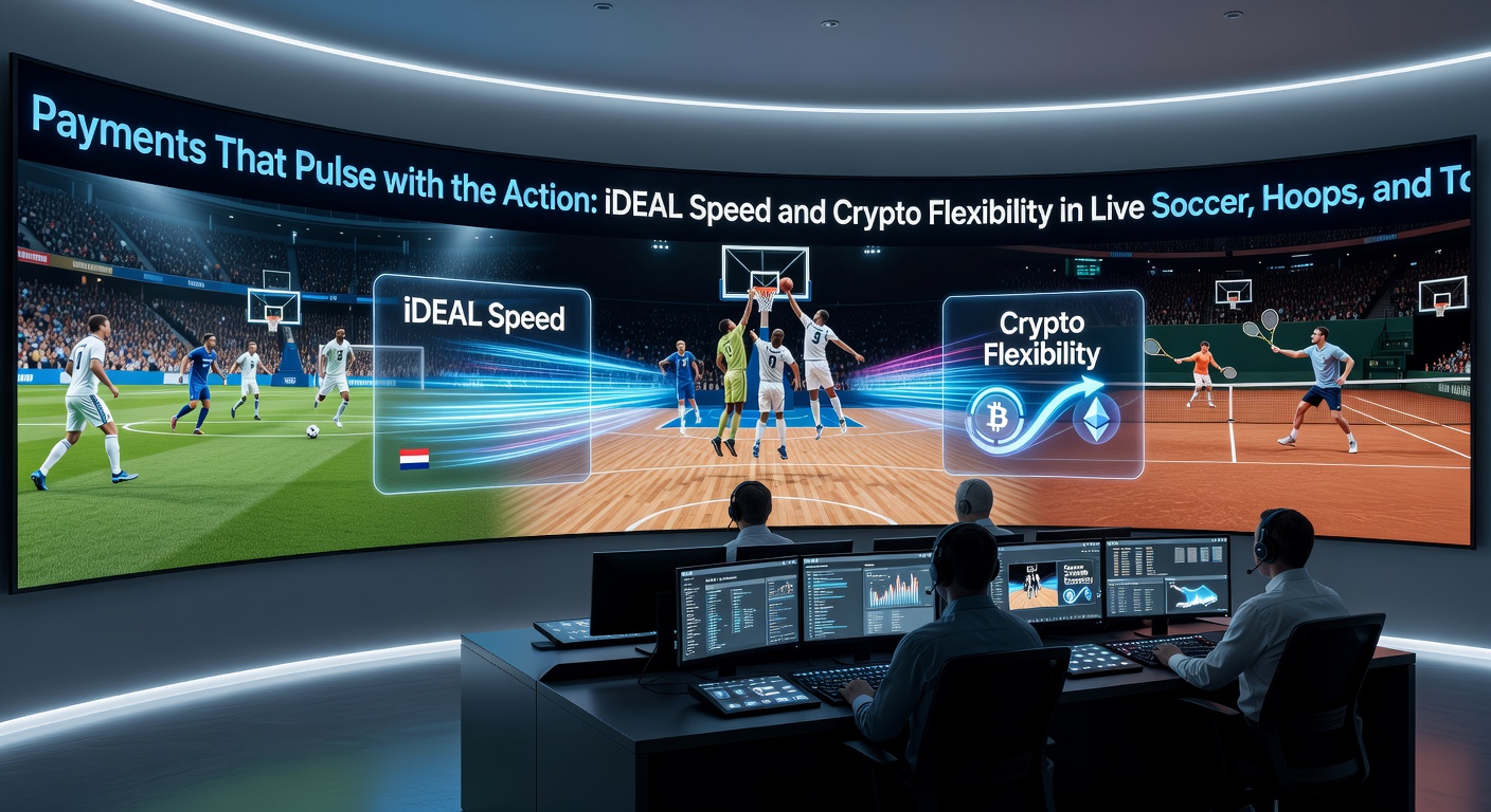 Crypto wallet integratie op een mobiel apparaat tijdens live basketbalwedden met blockchain transacties